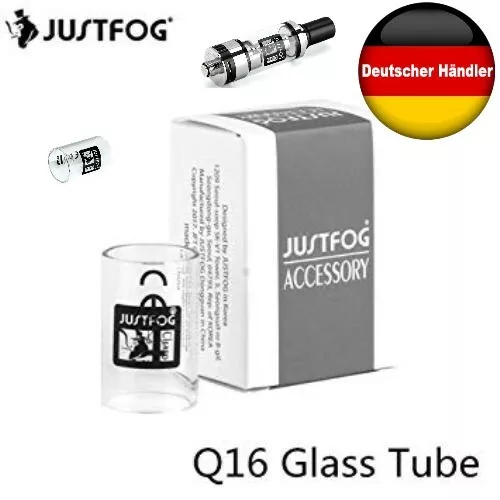 Justfog Q16  Ersatzglas Glas Tank Pyrex 1,8 ml Tankvolumen