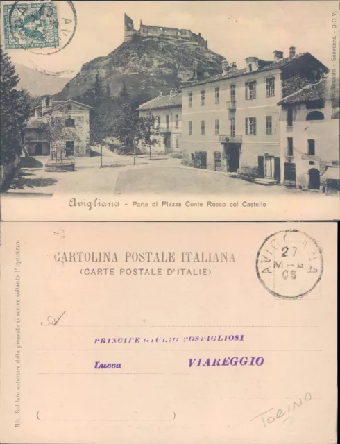 Avigliana,Piazza Conte Rosso,Primi 900,R@R@ -Piemonte(To)-  N.45100