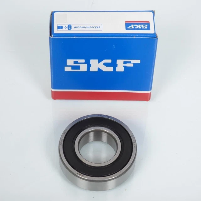Roulement de roue 6004-2RS SKF 20x42x12mm pour scooter Peugeot 50 Buxy 2020