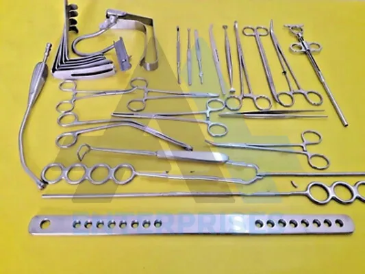 Tonsillectomy Set of 27 pcs Surgical Instruments  High Quality Stainless Steel