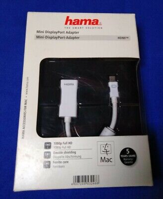Hama - Mini - DisplayPort - Adattatore per HDMI Cod 053246 