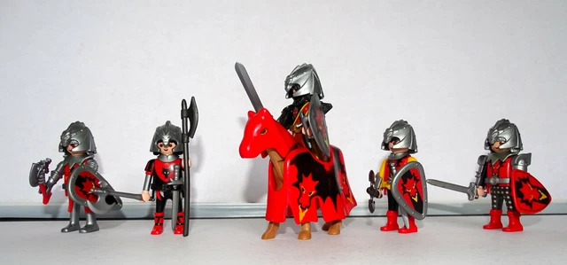 PLAYMOBIL 3327 Tueur De Dragon - Chevalier Barbare Avec Hache, Boîte Neuve