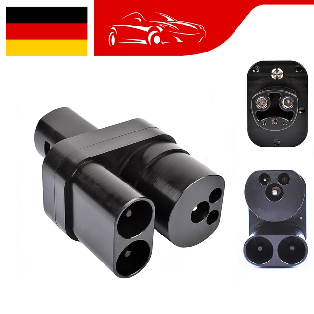 Adattatore CCS 2 combo tipo 2 Supercharger per Tesla Model S, 3, X, Y adattatore di ricarica 400 A