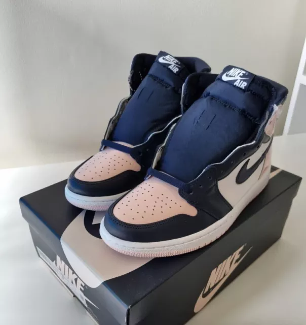 Nike Air Jordan 1 Atmosphere / Bubblegum - Size UK 9.5 - Brand New with Box