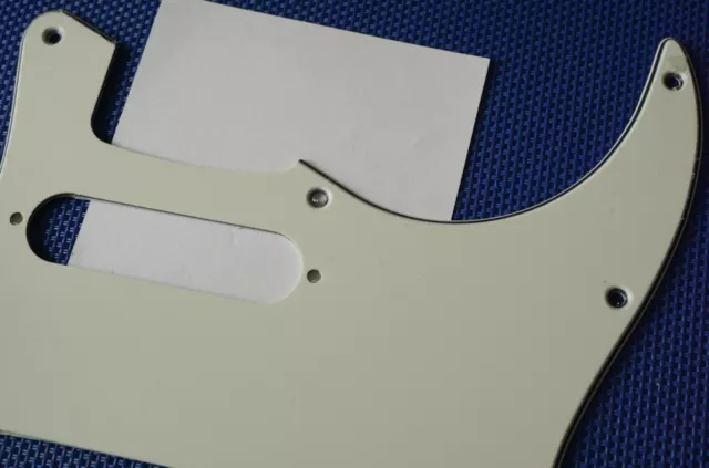 NEW Parchment 11 Hole HSS Stratocaster PICKGUARD for Fender Strat Guitar 3 Ply 2