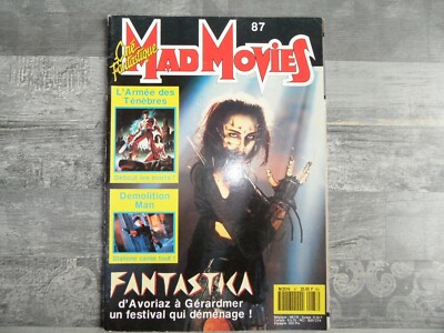 MAD MOVIES N°87 FANTASTICA L'ARMEE DES TENEBRES DEMOLITION MAN 