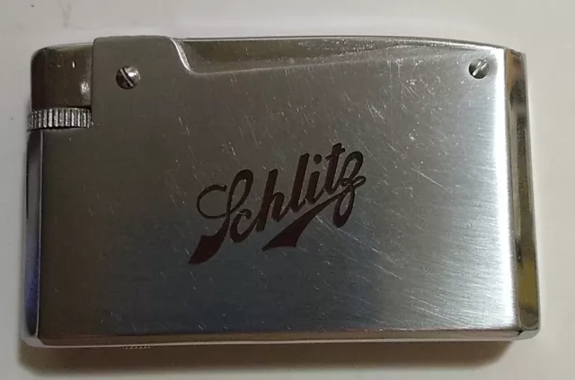 Vintage Schlitz Modern Gas 600 Lighter