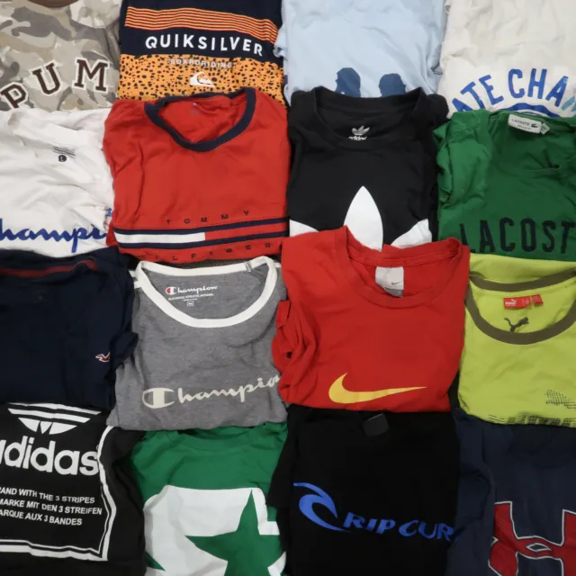 10x Mens T-Shirt Branded Nike Adidas Clothing Reseller Wholesale Bulk Lot Bundle