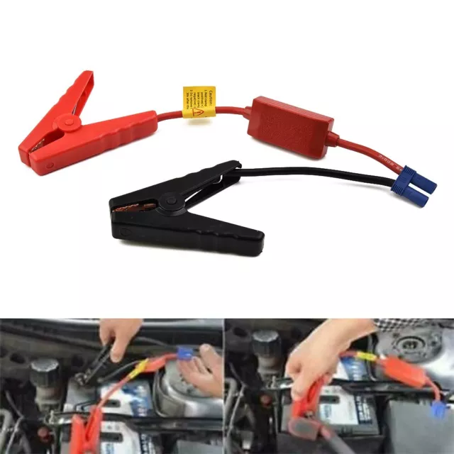 Convenient Car Jump Starter Power Bank with 12V Air Booster Charger Leads