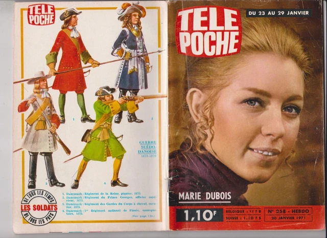 Tele Poche 1971 N°258 Complet - Marie Dubois