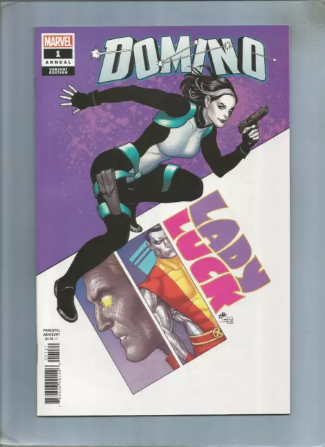 Marvel Comics;  Domino Annual #1 Variant Cover By Frank Cho Nice Look!!! 3