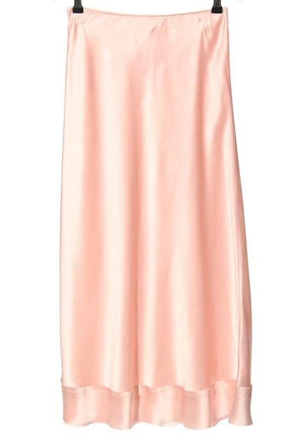 LEE MATHEWS Gonna in seta Donna Taglia IT 40 rosa stile casual