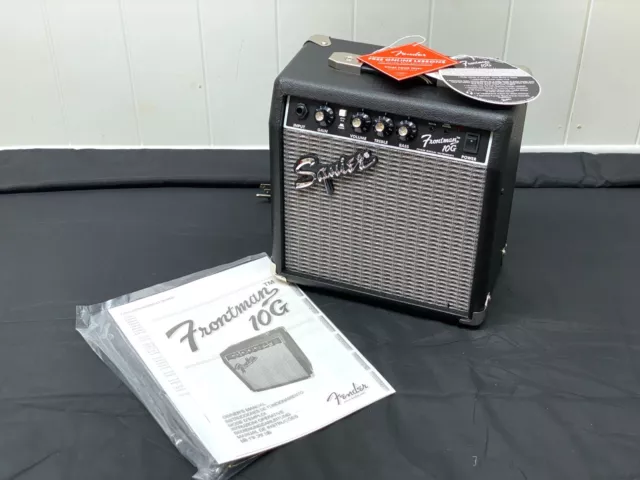 Genuine Fender Squier Frontman GUITAR AMPLIFIER 10 Watt G10 Combo Practice Amp