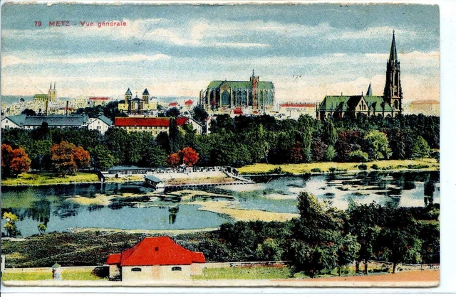 CP 57 MOSELLE - Metz - Vue Générale