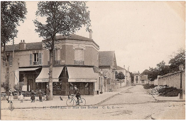Carte Postale Ancienne Créteil - Le Parc, Rue De Bercy (94) - Années 1900