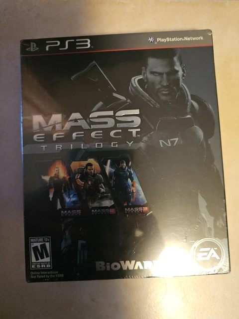Mass Effect Trilogy: SONY PS3_NEUF NEW VERSION PAL 100