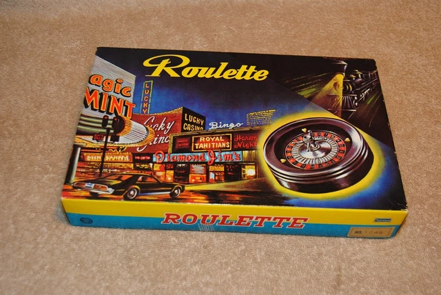 Vintage American Roulette Game Las Vegas Style Game Japan No. 1049