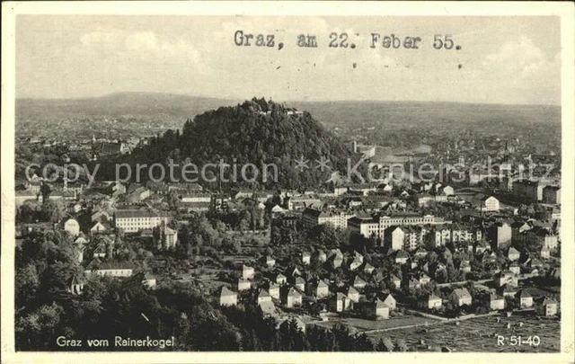 72250035 Graz_Steiermark Panorama Blick vom Rainerkogel Graz_Steiermark