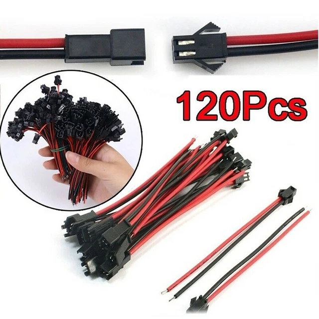 Adaptateur connecteur filaire homme-femme pratique 120 pièces pour une utilisat