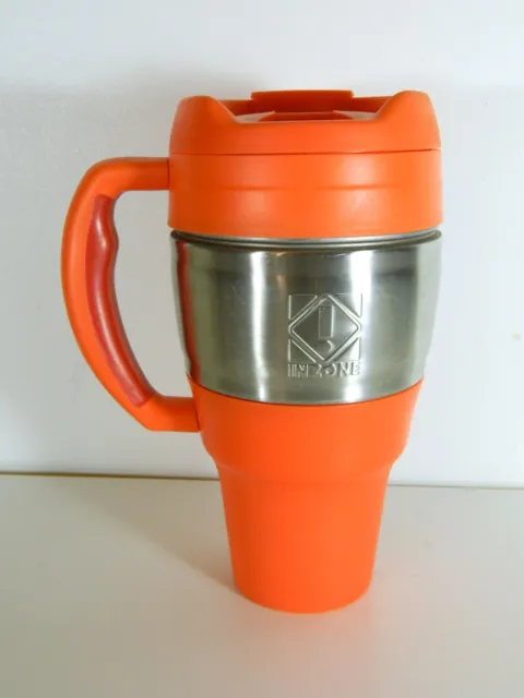 Bubba Keg Inzone 34oz Hot Cold Insulated Tumbler Travel Mug Vacuum Sealed Orange
