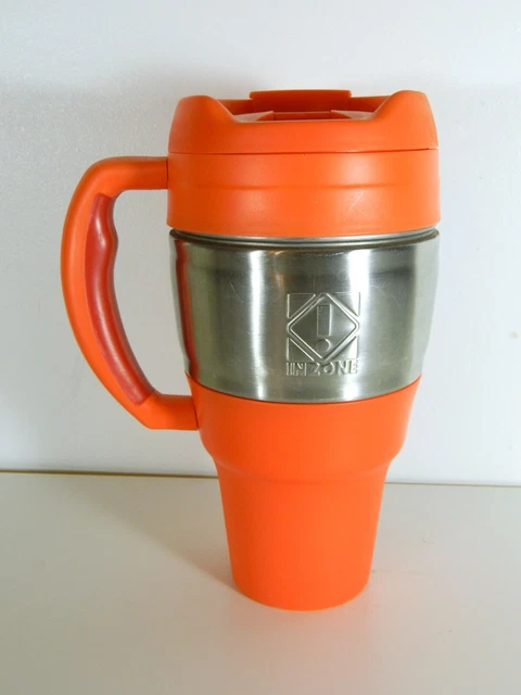 Bubba Keg Inzone 34oz Hot Cold Insulated Tumbler Travel Mug Vacuum Sealed Orange