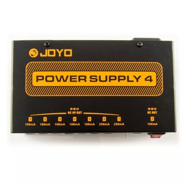 Joyo JP-04 Power Supply 4 Isolated Guitar Effect Pedal Power Supply 8 Output