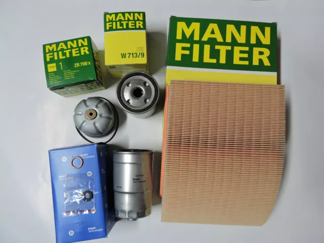 Filterpaket Filtersatz Filterset Inspektionspaket Discovery Defender Td5 MANN .