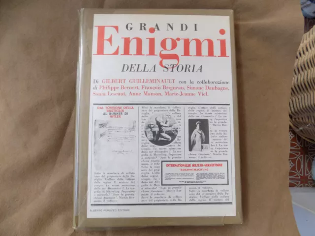 I Grandi Enigmi Della Storia,,Gilbert Guilleminault,,1966..Peruzzo Editore