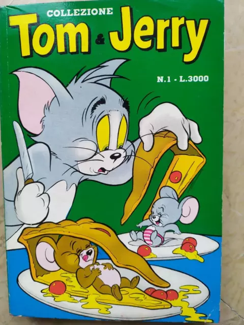 TOM & JERRY COLLEZIONE n. 1 CENISIO con ADESIVI