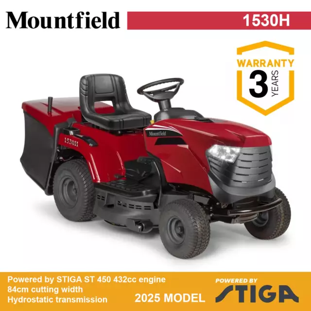 MOUNTFIELD RIDE ON MOWER MTF84M T30M DECK 84cm 33in 352cc 8hp 200L GRASS BOX 1 949.00 PicClick UK