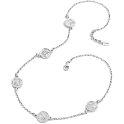49€ SOTTOCOSTO AMEN AMEN COSAM2 COLLANA UOMO DONNA SANTI ARGENTO 42 cm LIST 