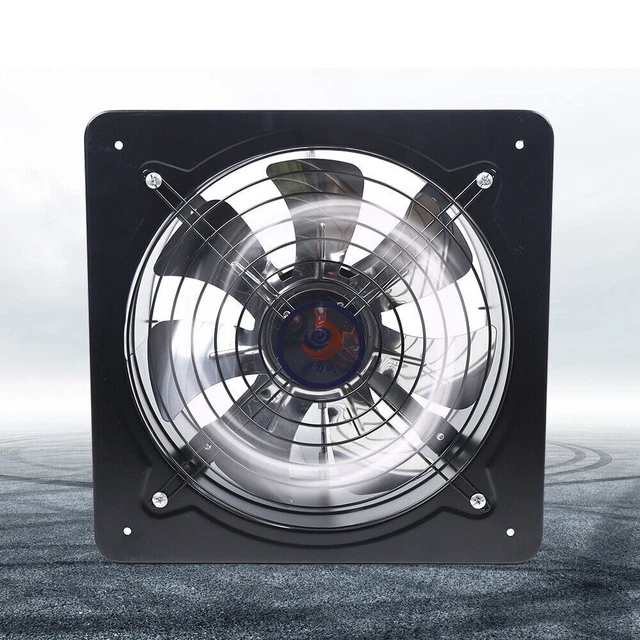 12& INDUSTRIAL VENTILATION Extractor Wall Mounted Air Blower Fan
