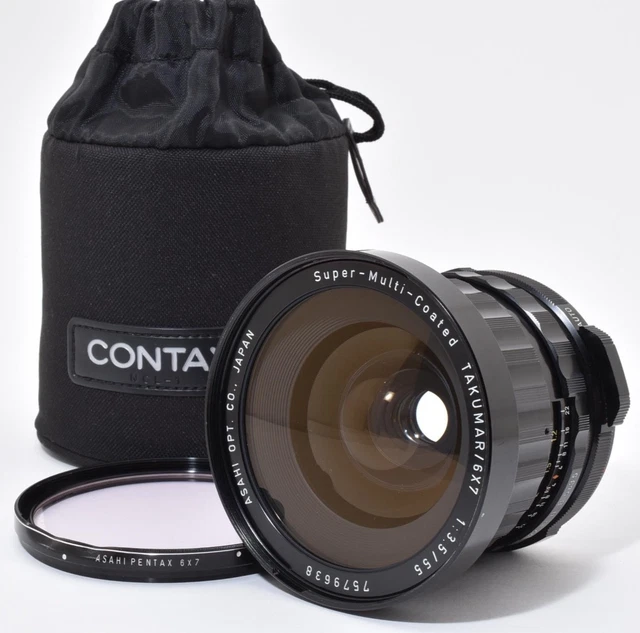 PENTAX SMC TAKUMAR 6X7 55MM F3.5 Lens for Classic Photography