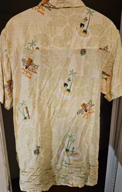 Rare NWT Shag (Josh Agle) x Hard Rock Cafe Las Vegas tiki Hawaiian shirt XL 2