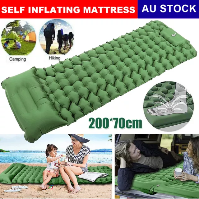 Self inflating 2025 beach bed