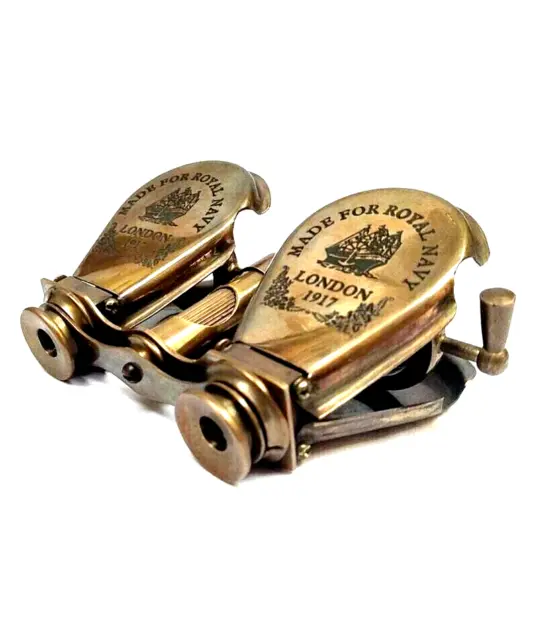 Vintage Maritime Brass Monocular Binocular Vintage Spyglass Antique Gift For Him