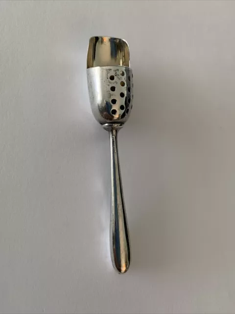 Antique Silver Salt Server