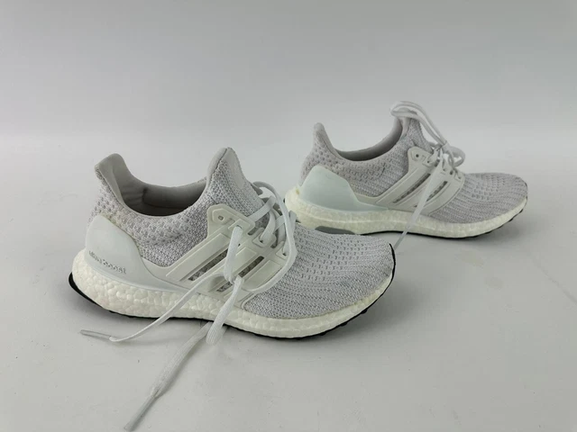ADIDAS ULTRABOOST WOMENS Triple White Running Shoes Sneakers Size 6 BB6308 39.99 PicClick