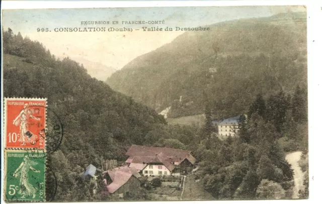 CP 25 DOUBS - Consolation - Vallée du Dessoubre