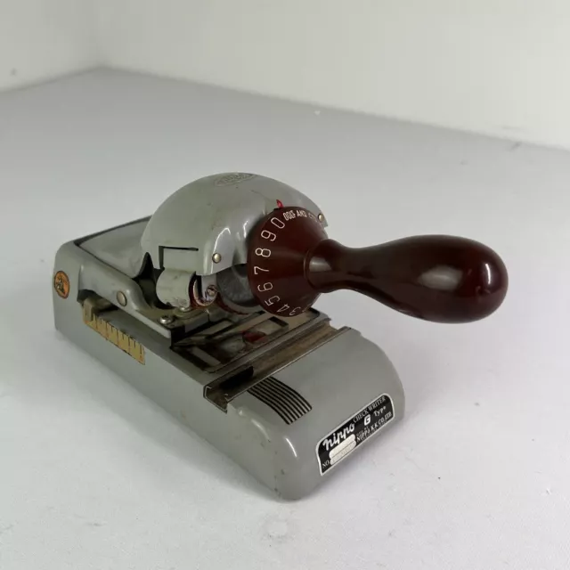 Vtg Nippo Check Writer Tool G Type Made In Japan