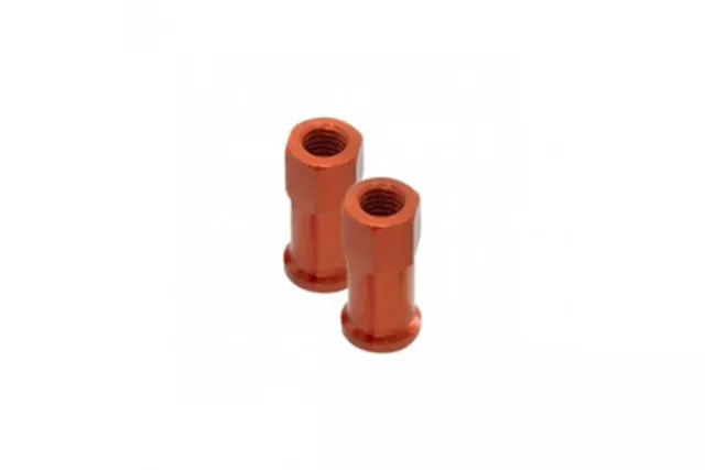 DRC Ref D58-02-107 Paar Gripster Aluminium Muttern Orange