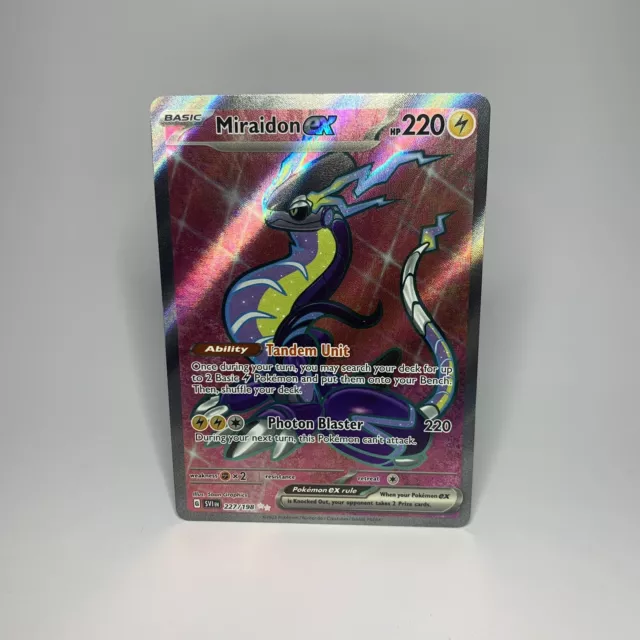 Pokemon Card Japanese - Miraidon ex SR 094/078 sv1V - Scarlet & violet ex  MINT