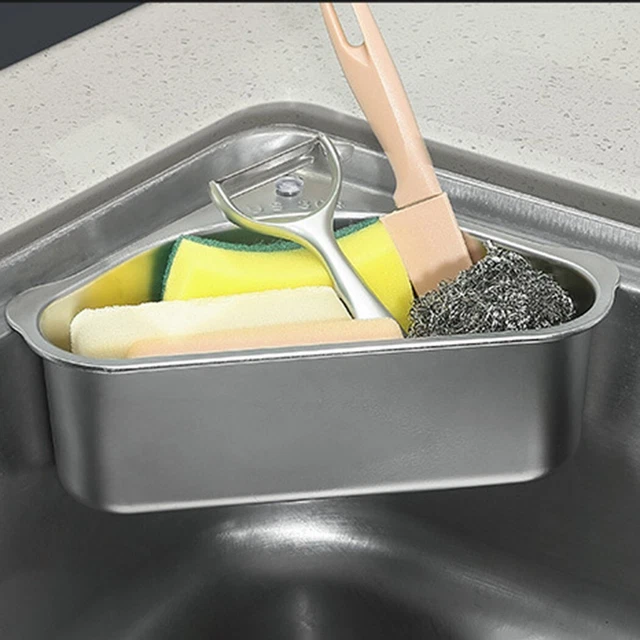 Lavello Scaffale Acciaio Inox Accessorio Contenitore Elementi Adatto A