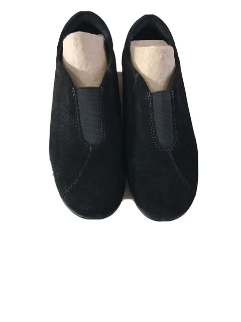 Taos footwear center peace-brand New W/box -size 9 Women’s -black Suede-CEN12927