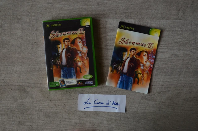 Shenmue II Sur Xbox (PAL FR) – Jeu D’occasion Complet En Bon état