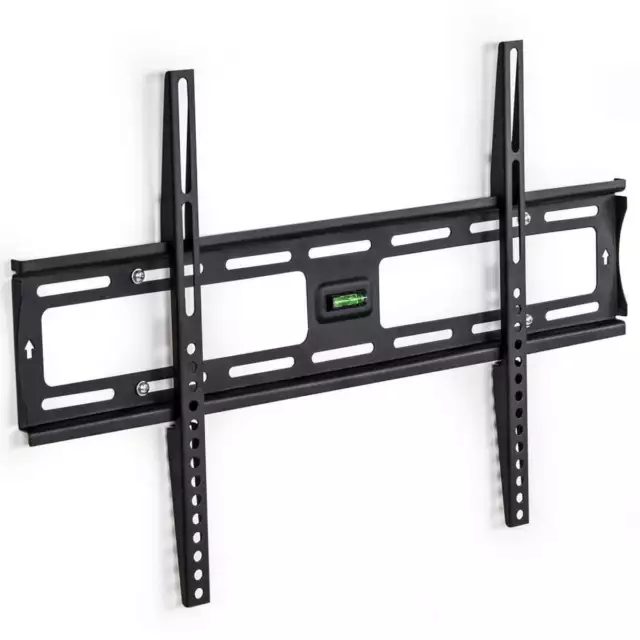 Support mural TV 32"- 63" fixe support TV mural noir OCCASION