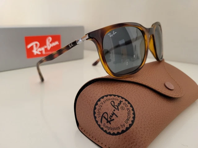 Gafas De Sol Ray Ban RB4386 710/R5  Havana Blue nuevas
