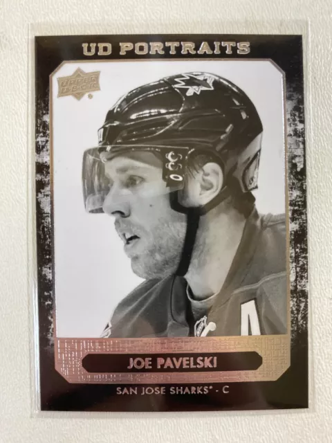 2014-15 Upper Deck UD Portraits Joe Pavelski #P-21 San Jose Sharks