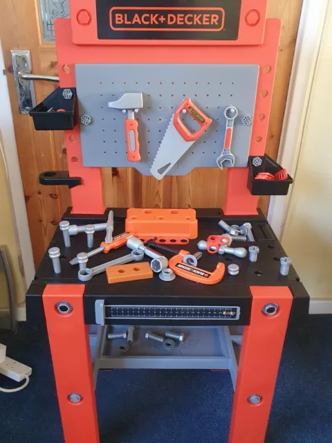 Smoby Black & Decker Toy Workbench