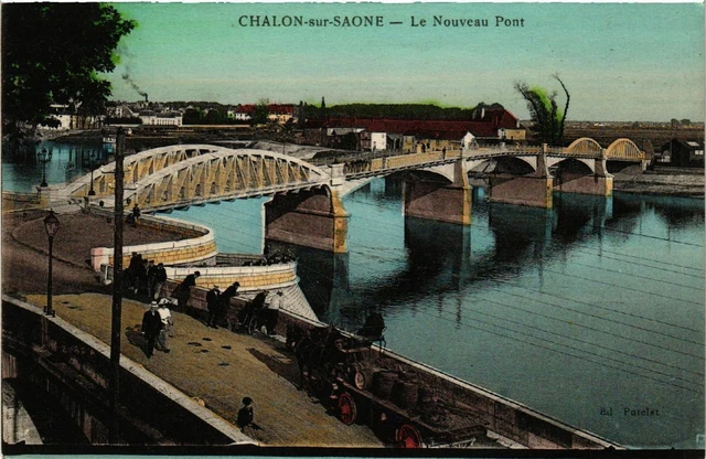 CPA CHALON-sur-SAONE - Le Nouveau Pont (437324)